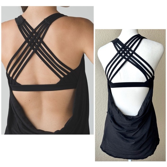 Lululemon Wild Tank, black - size 4 - Picture 2 of 6